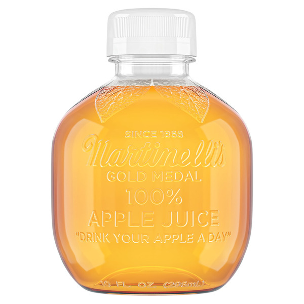 Martinelli's 100%アップルジュース 24瓶〜 Martinelli's 100% Apple Juice, 10 fl oz PET Bottle, 24 ct Same-Day