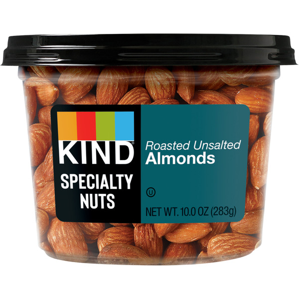 KIND Roasted Unsalted Almonds, 10.0 OZ Same-Day Delivery or Pickup ...