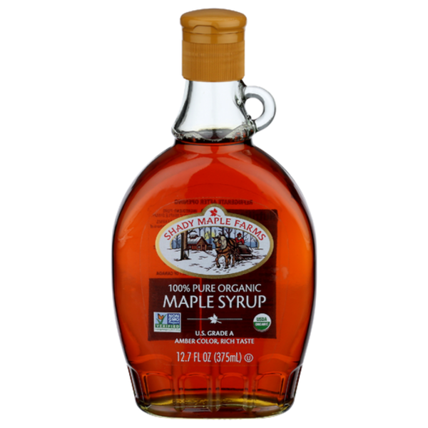 Shadymaple Grade A Pure Organic Dark Maple Syrup Same-Day Delivery