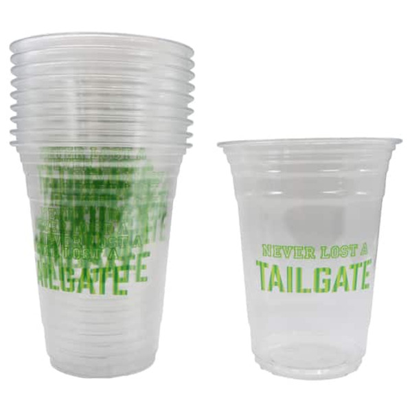 Celebrate It Never Lost a Tailgate Plastic Cups