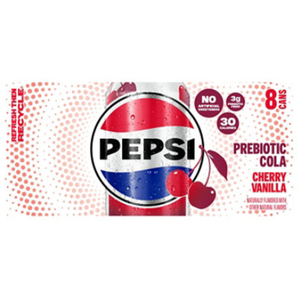 Pepsi Prebiotic Cola Cherry Vanilla