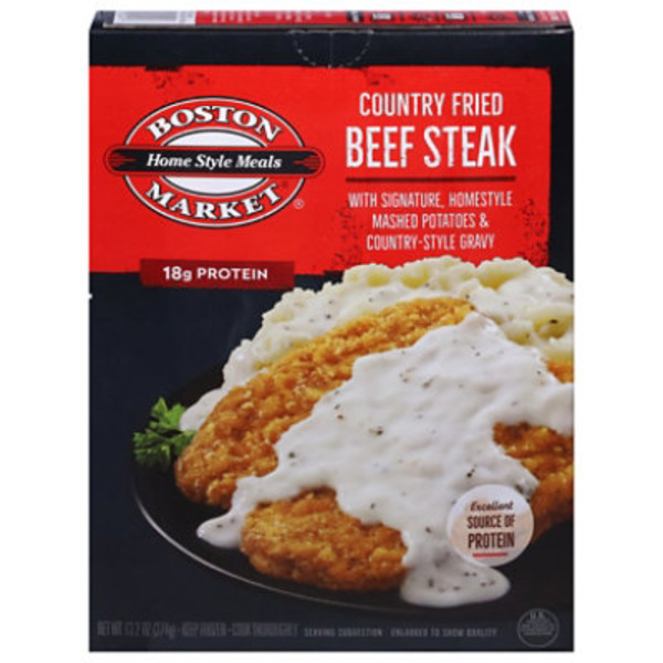 Boston Market Country Fried Steak Meal .