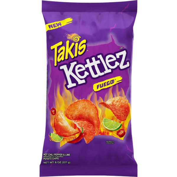 Takis Fuego Kettle-Cooked Potato Chips Bag