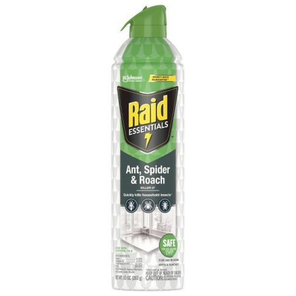 Raid Essentials Ant, Spider and Roach Killer Insecticide Aerosol Spray Same-Day Delivery or Pickup