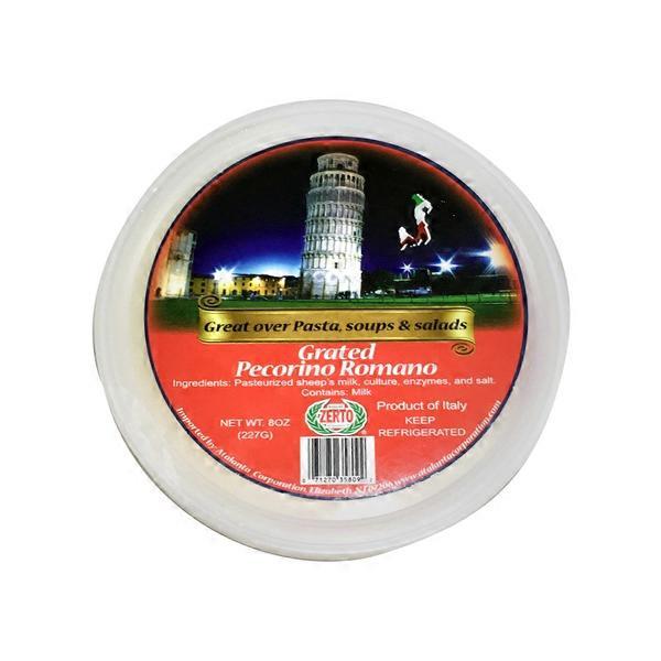 Pecorino Romano Grated Zerto (8 oz) Instacart