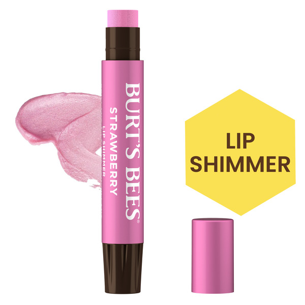 Burt's Bees Lip Shimmer, Strawberry, Neutral Luminescent 100