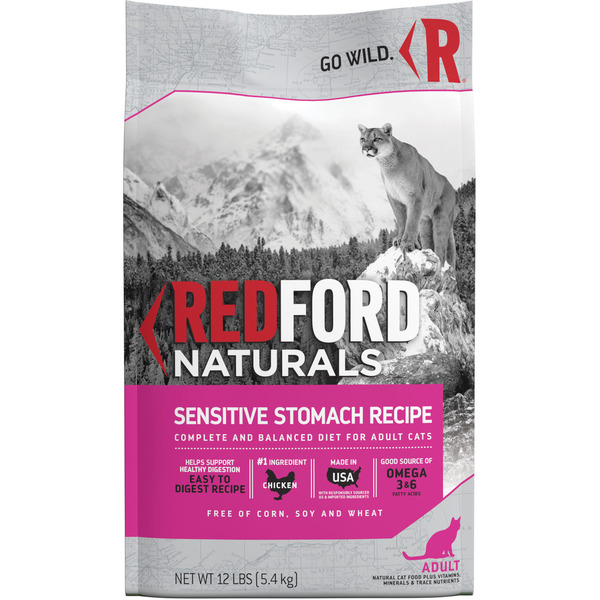 Redford Naturals Sensitive Stomach Recipe Adult Complete And Balanced Diet For Adult Cats