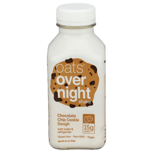 Oats Overnight Chocolate Chip Cookie Dough Shake
