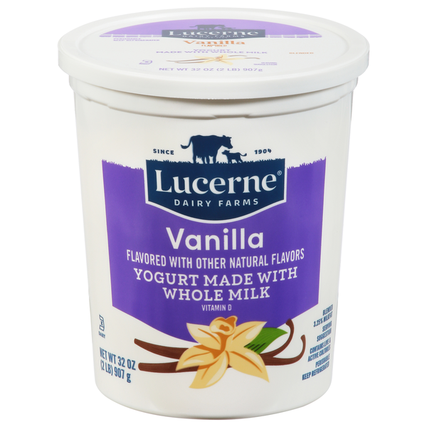 Lucerne Blended Vanilla Yogurt