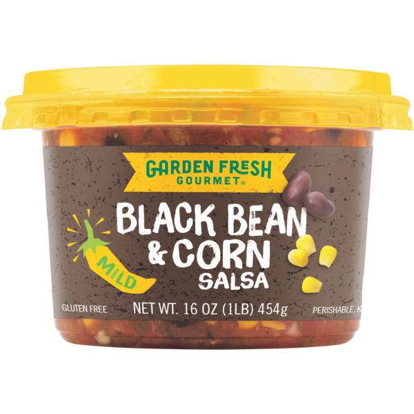 Garden Fresh Gourmet® Black Bean & Corn Salsa Mild (16 oz) Instacart