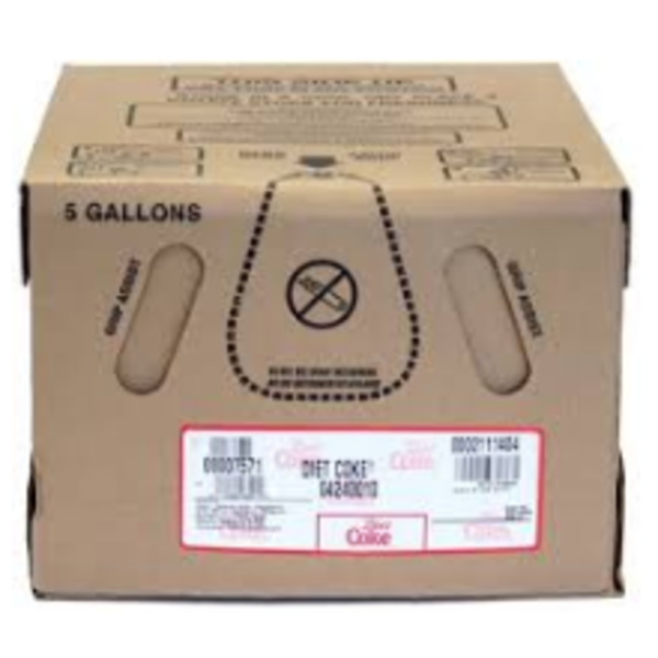Diet Coke - 5 gallon bag-in-box syrup