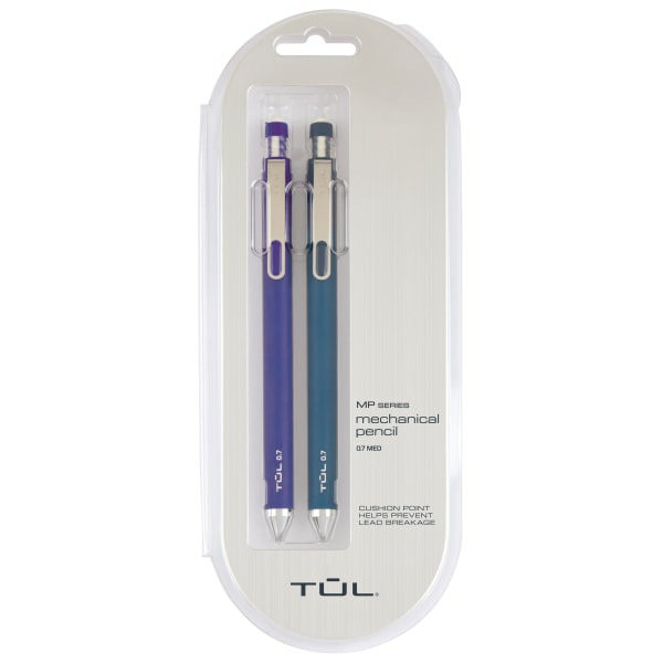 TUL 0.7mm Mechanical Pencils - Navy & Royal Blue Barrels