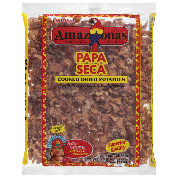 Amazonas Rainforest Products Gourmet Cooked Dried Potatoes