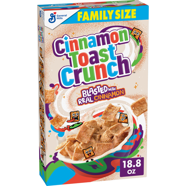 General Mills Cinnamon Toast Crunch Family Size Cereal