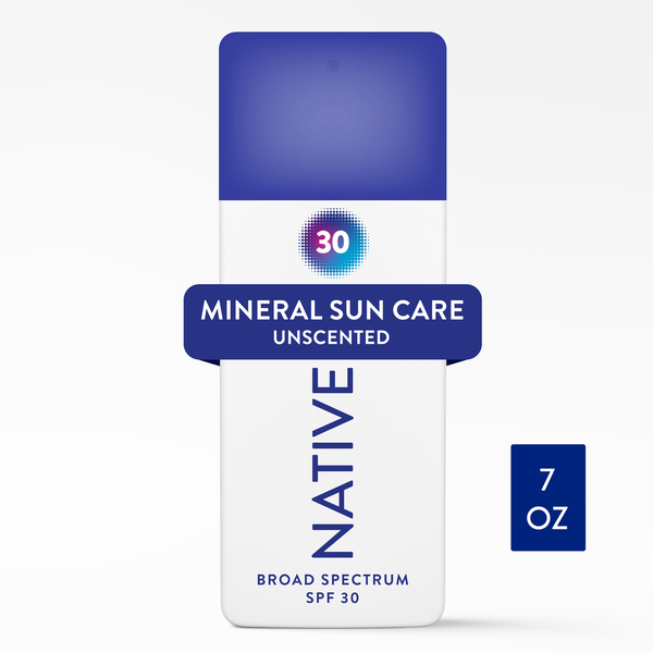 Native Mineral Sunscreen Spritz Unscented SPF 30 Same-Day Delivery