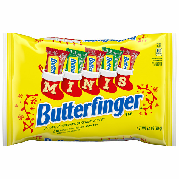 Butterfinger Chocolatey, Peanut-Buttery Minis Candy Bars
