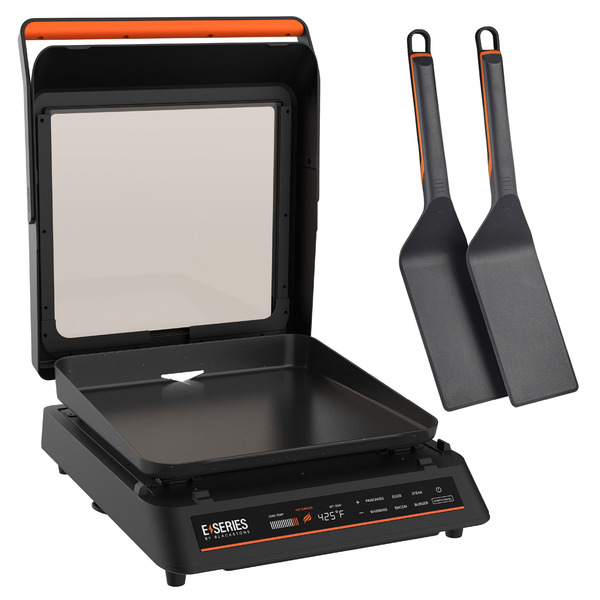 Blackstone Products E-Series Electric Tabletop Griddle With Spatulas