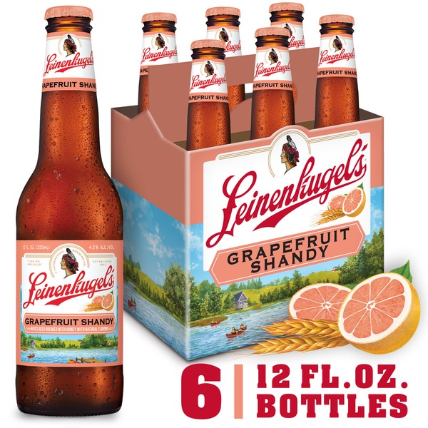 Leinenkugel's Grapefruit Shandy Shandy (12 fl oz) Instacart