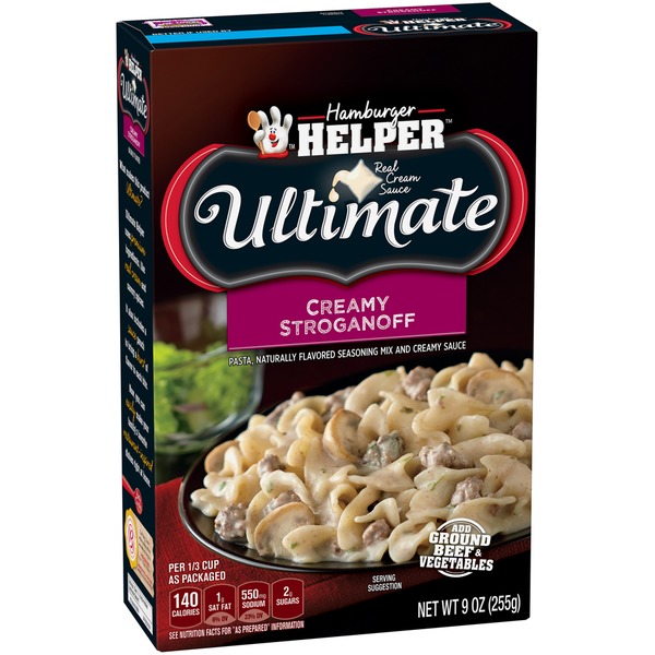 Betty Crocker Ultimate Creamy Stroganoff Hamburger Helper (9 oz