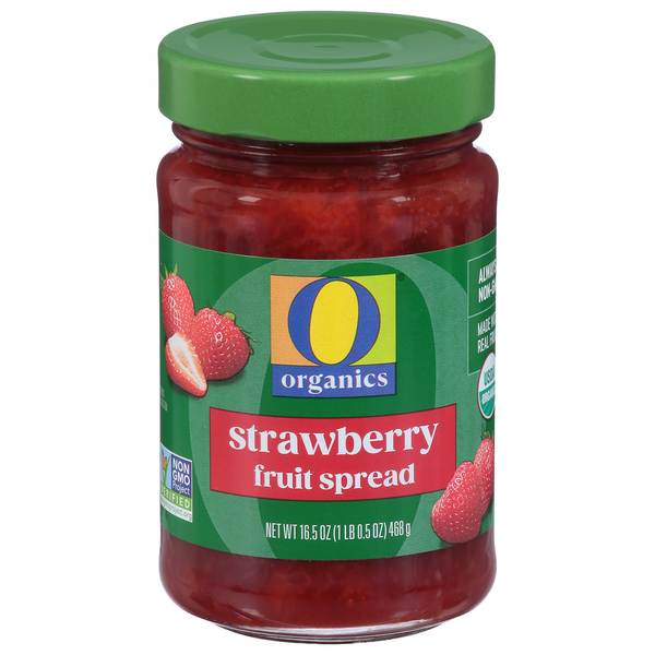 O Organics Fruit Spread, Strawberry