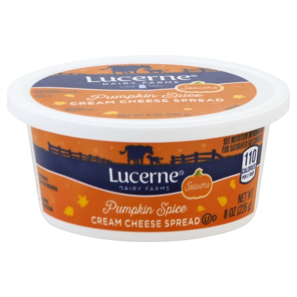 Lucerne Cream Cheese Spread, Pumpkin Spice (8 oz) from Safeway Instacart