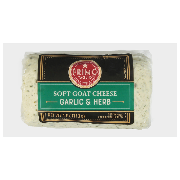 Primo Taglio Goat Cheese, Garlic & Herb, Soft