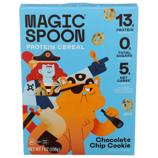 Magic Spoon Chocolate Chip Cookie Grain-Free Cereal