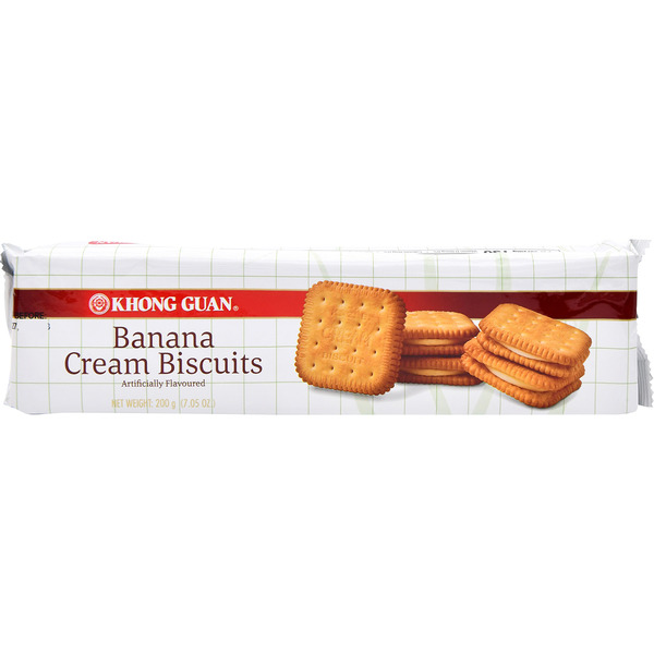 Khong Guan Banana Cream Biscuits