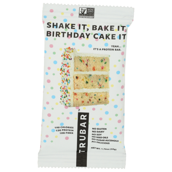 Trubar Shake It, Bake It, Birthday Cake It Protein Bar