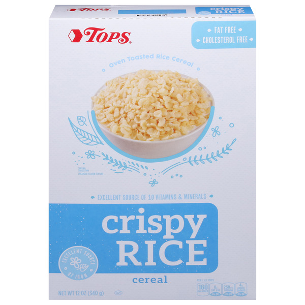 TOPS Crisp Rice Fat Free Oven-Toasted Rice Cereal Same-Day Delivery or ...