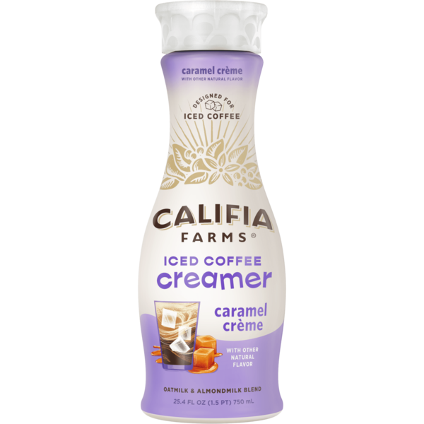 Califia Farms Caramel Crème Iced Coffee Creamer Same-Day Delivery