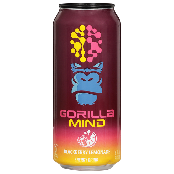 GORILLA フイン　FCS用　５フイン　カラフルで　とても目立ます Gorilla Mind Energy Drink, Blackberry Lemonade Same-Day Delivery