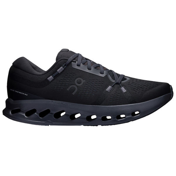ON Men's Cloudsurfer 2 Medium Width Running Shoes, Size 11.5 - Black