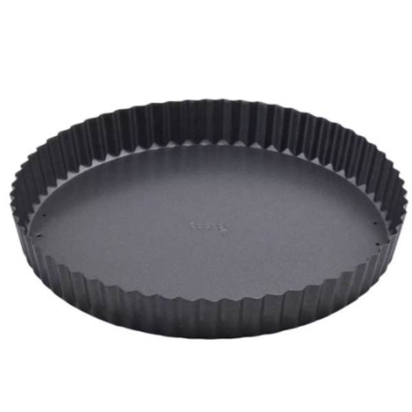 Winco - Quiche Pan Non-Stick Carbon Steel - 10"