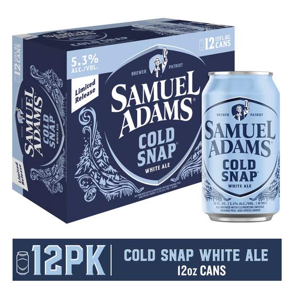 Samuel Adams Cold Snap Seasonal Beer (12 fl. oz. Can, 12pk.) Same