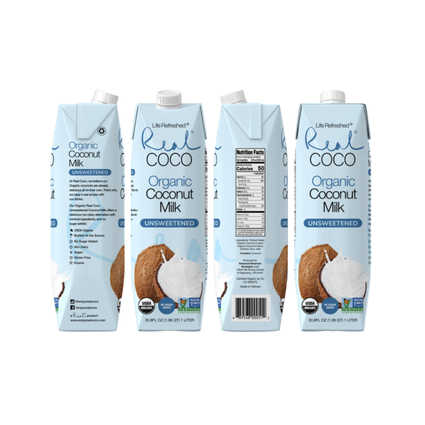 Coco Real Organic Unsweetened Coconut Milk