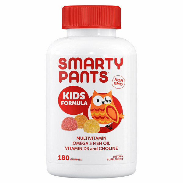 SmartyPants Kids Formula Multi-Vitamin, 180 Gummies