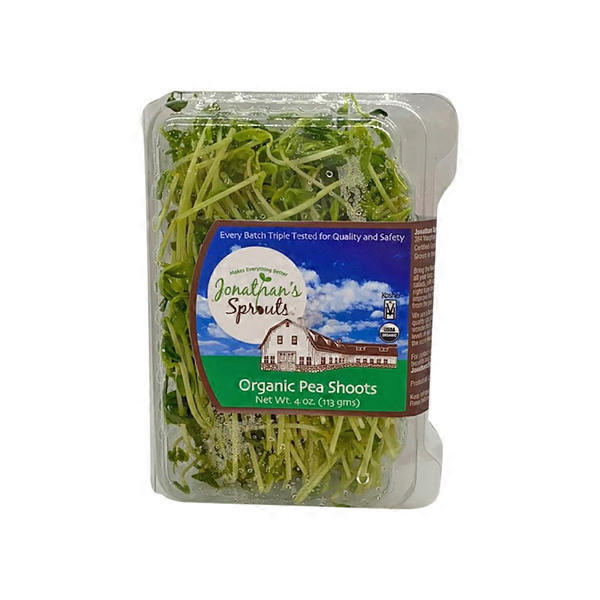 Jonathan Sprouts Organic Pea Shoots