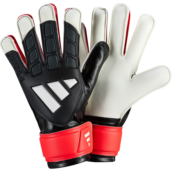 adidas Predator Training Junior Goalkeeper Gloves, Size 6 - Black/White