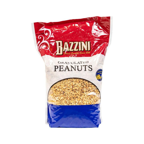 Bazzini - Dry Roasted Granulated Peanuts - 4.5 lb Bag