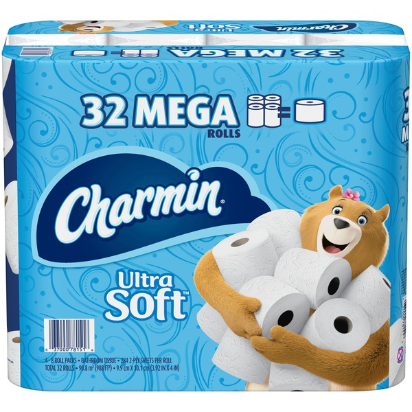 Charmin Ultra Soft Toilet Paper (32 ct) Instacart