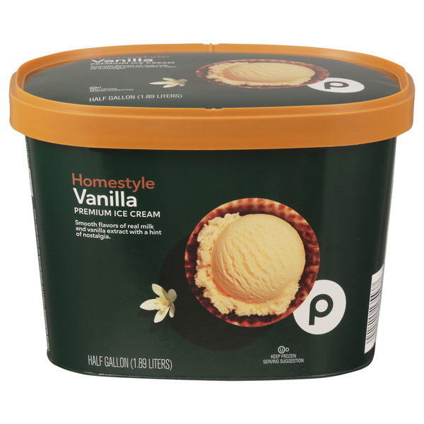 Publix Ice Cream, Vanilla, Homemade Style Same-Day Delivery or