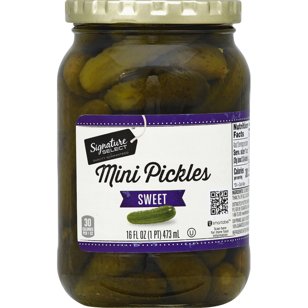 Signature SELECT Pickles, Sweet, Mini