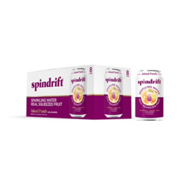 Spindrift Island Punch Sparkling Water 8pk