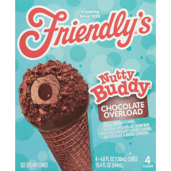 Little Debbie Nutty Buddy Chocolate Nutty Ice Cream Bars Same-Day ...