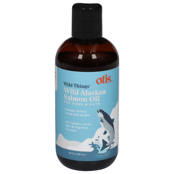 O.T.I.S. Salmon Oil, Wild Alaskan, For Dogs & Cats Same-Day