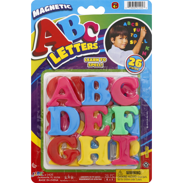 JA-RU ABC Letters, Magnetic Same-Day Delivery or Pickup