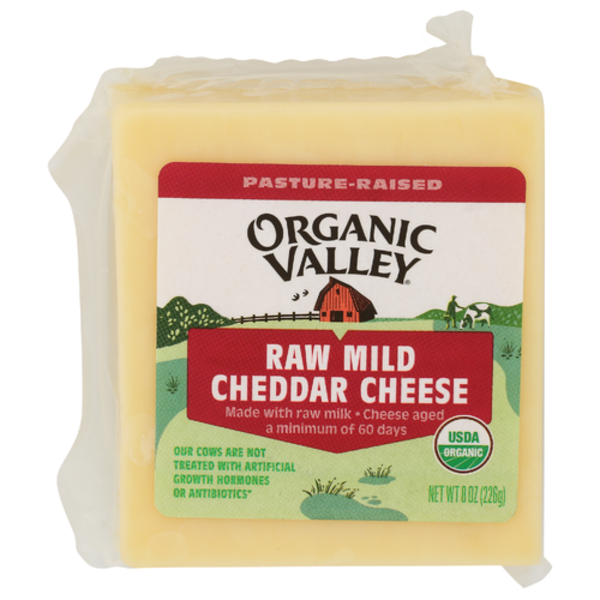 Organic Valley Organic Raw Mild Cheddar Cheese