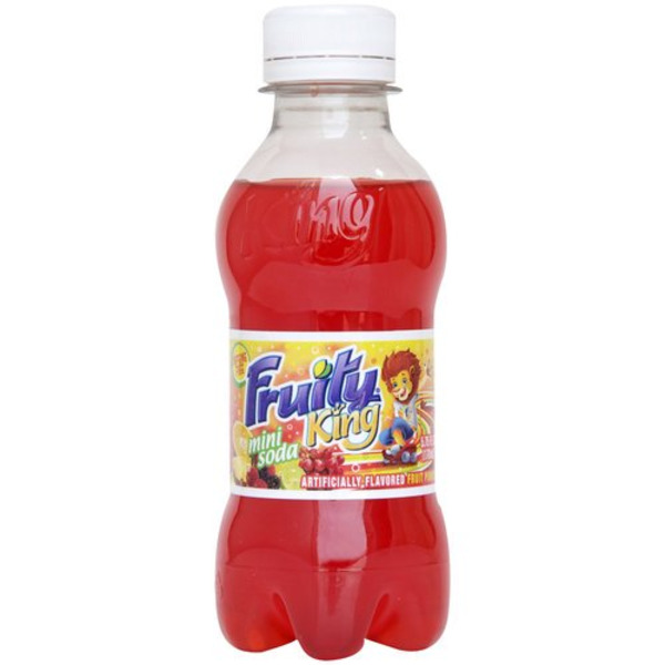 Fruity King Mini Soda, Fruit Punch