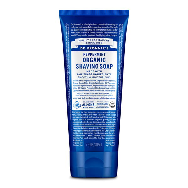 Dr. Bronner's Peppermint, Organic Shaving Soap Same-Day Delivery